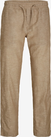 regular Pantaloni con pieghe 'Kane Summer' di JACK & JONES in marrone: frontale