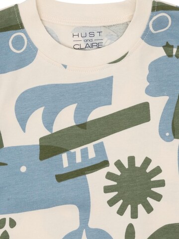 Hust & Claire Shirt 'Anton Oceanlife'‌‌‌‌‌‌ in Beige