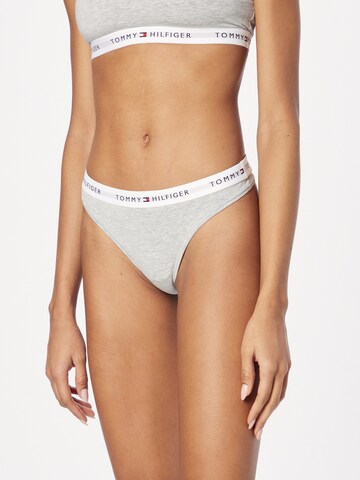 Tommy Hilfiger Underwear String in Grijs: voorkant