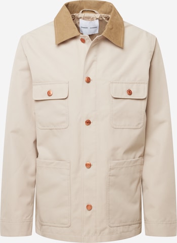 Samsøe Samsøe Between-Season Jacket 'VERNON' in Beige: front