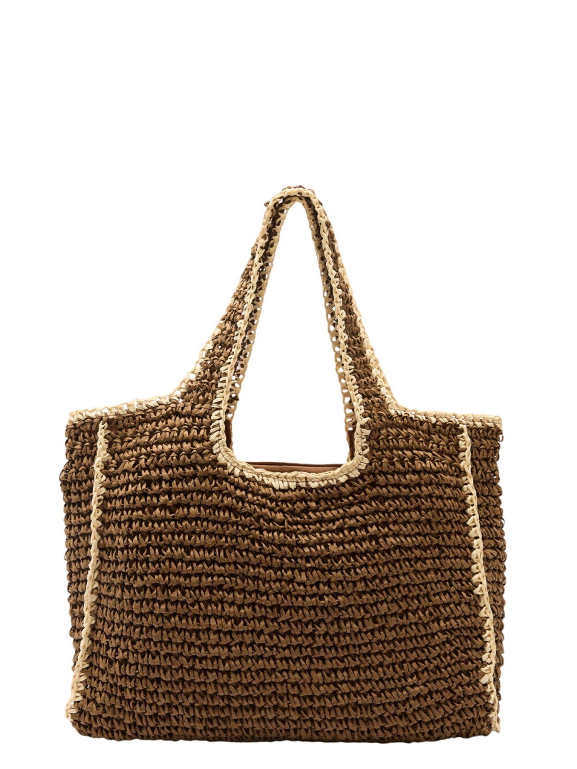 MANUKA Shoulder bag in Brown: front