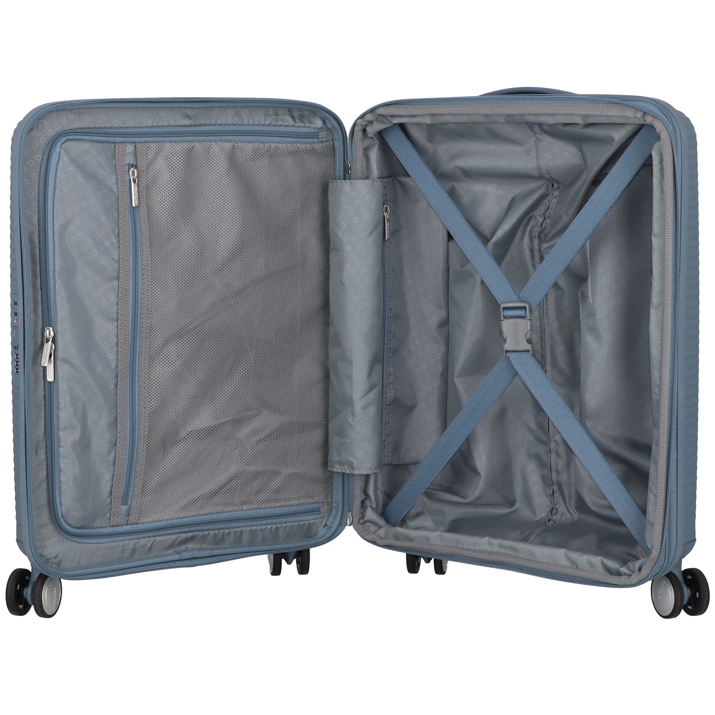 American Tourister Trolley 'SoundBox' in Grey