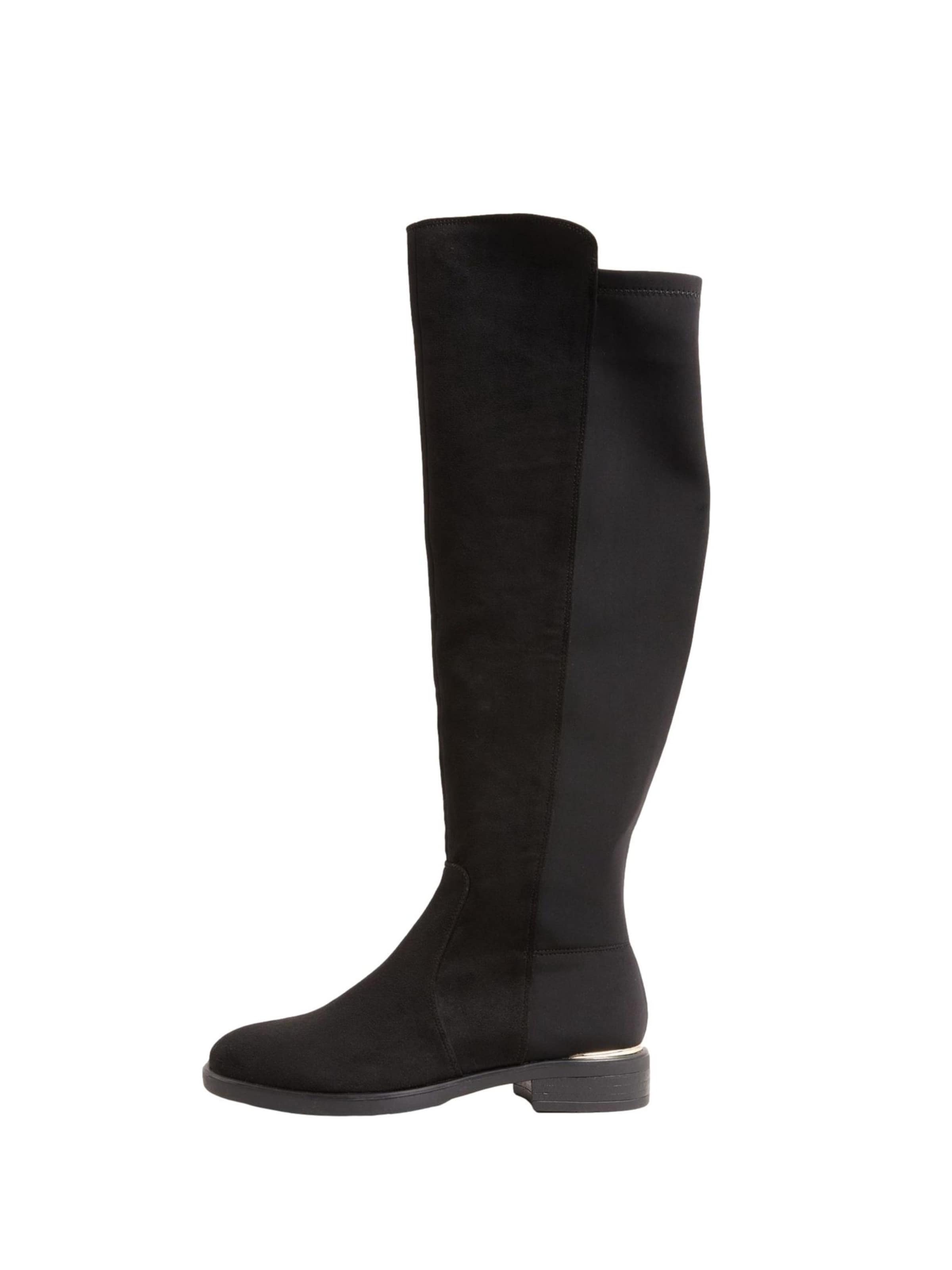 Cizme de la Lipsy pe negru: față