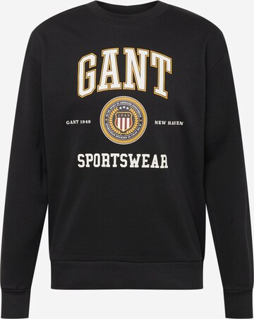 GANT Sweatshirt i svart: framsida