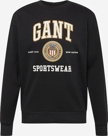 GANT Sweatshirt in Schwarz: predná strana