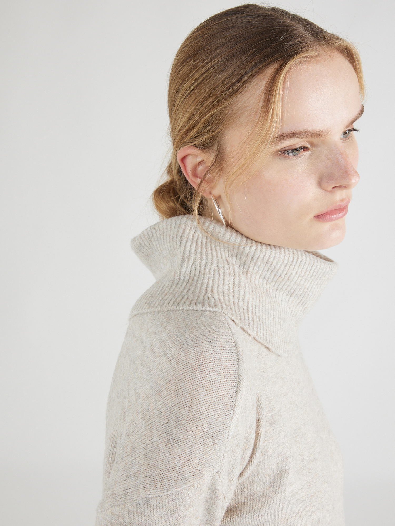 JDY Pullover 'RUE' in Grau