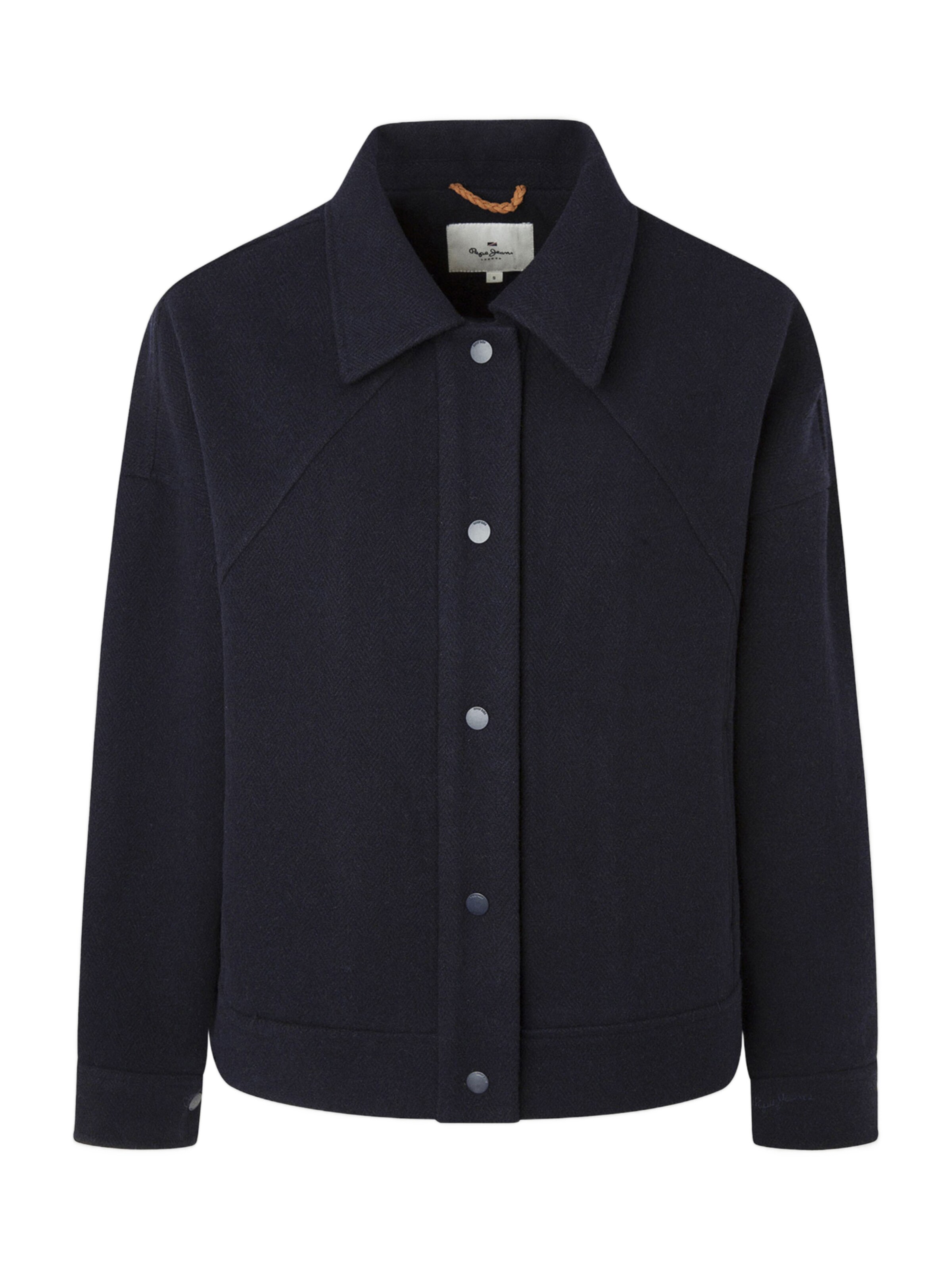 Pepe Jeans Between-Season Jacket 'RISH' in Blue: front