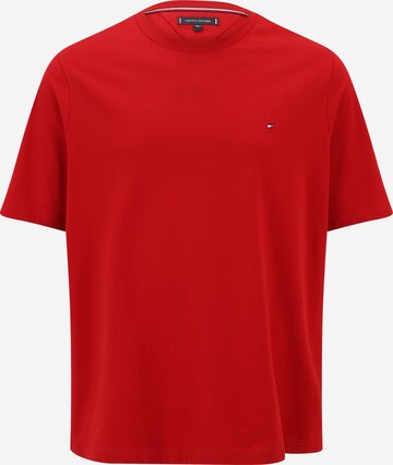 Tommy Hilfiger Big & Tall Shirt in Red: front