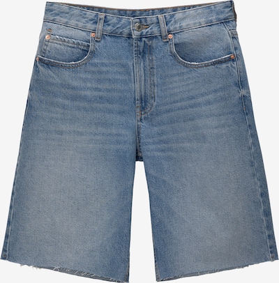 Jeans Pull&Bear pe albastru denim, Vizualizare produs