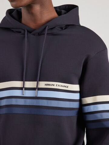 ARMANI EXCHANGE Sweatshirt in Blau