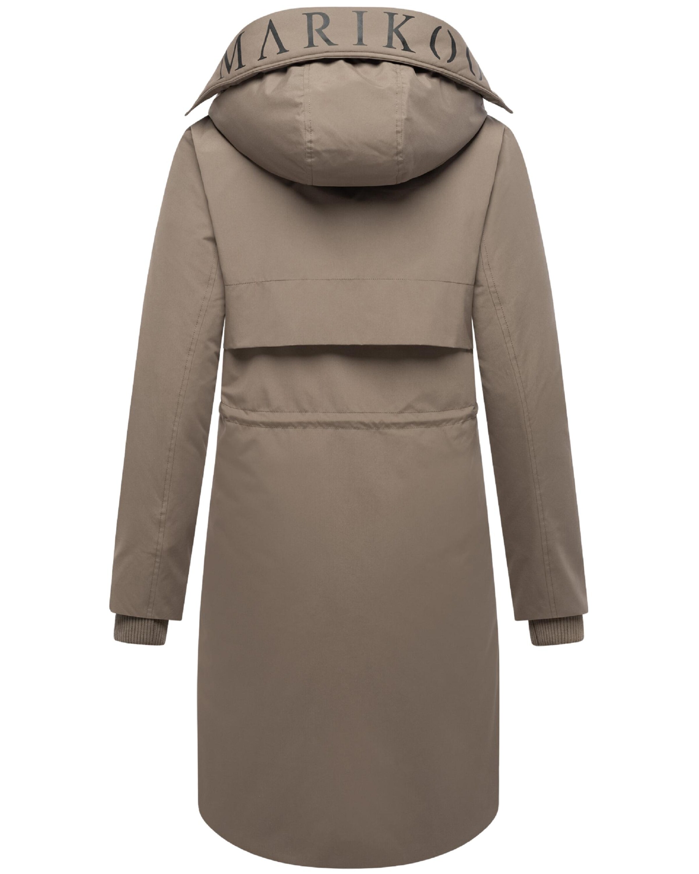 MARIKOO Talvemantel 'Anoukaa 16', värv pruun