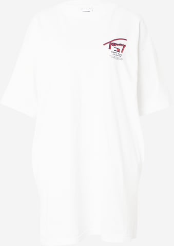Tommy Jeans Klänning i vit: framsida