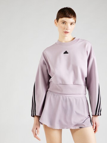 ADIDAS SPORTSWEAR Sportief sweatshirt 'Future Icons 3' in Lila: voorkant