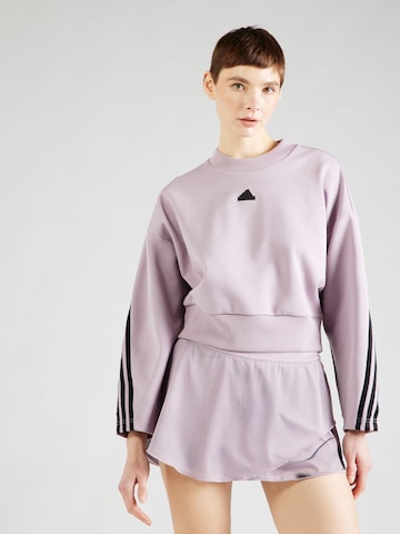 ADIDAS SPORTSWEAR - Sweatshirt de desporto 'Future Icons 3' em roxo: frente