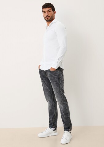 s.Oliver Slim Fit Hemd in Weiß