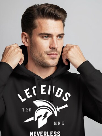 Neverless Sweatshirt 'Legends' in Black