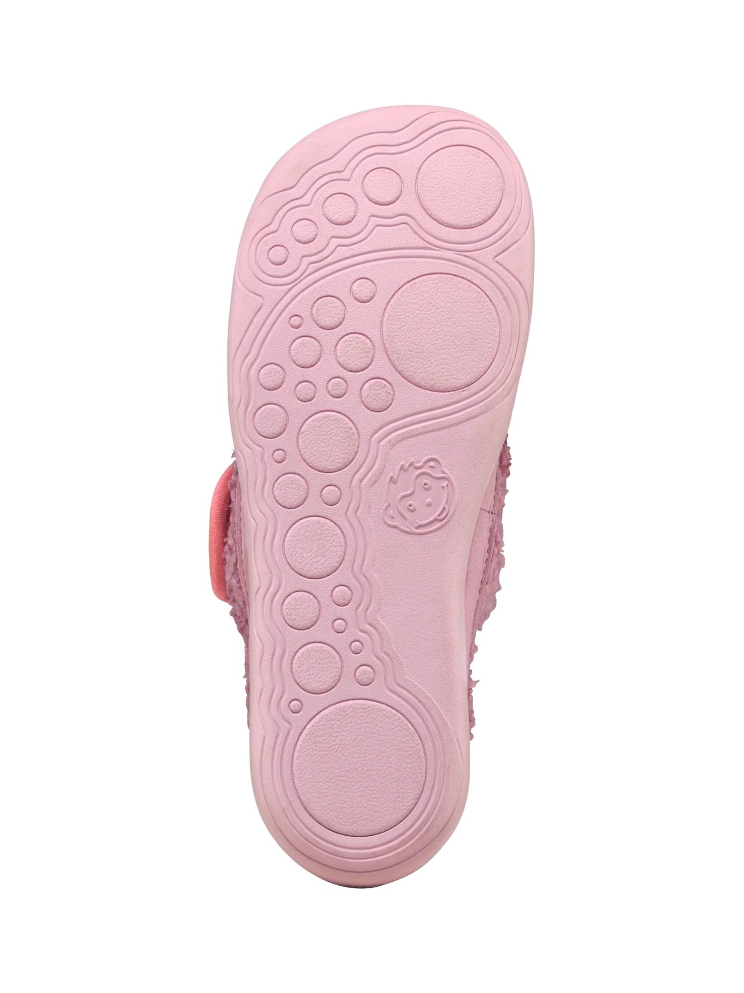 Affenzahn Slippers 'Vegan Fleecy Vegan Fleecy' in Pink