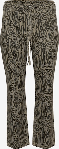 Regular Jean 'Leonoma' KAFFE CURVE en marron : devant