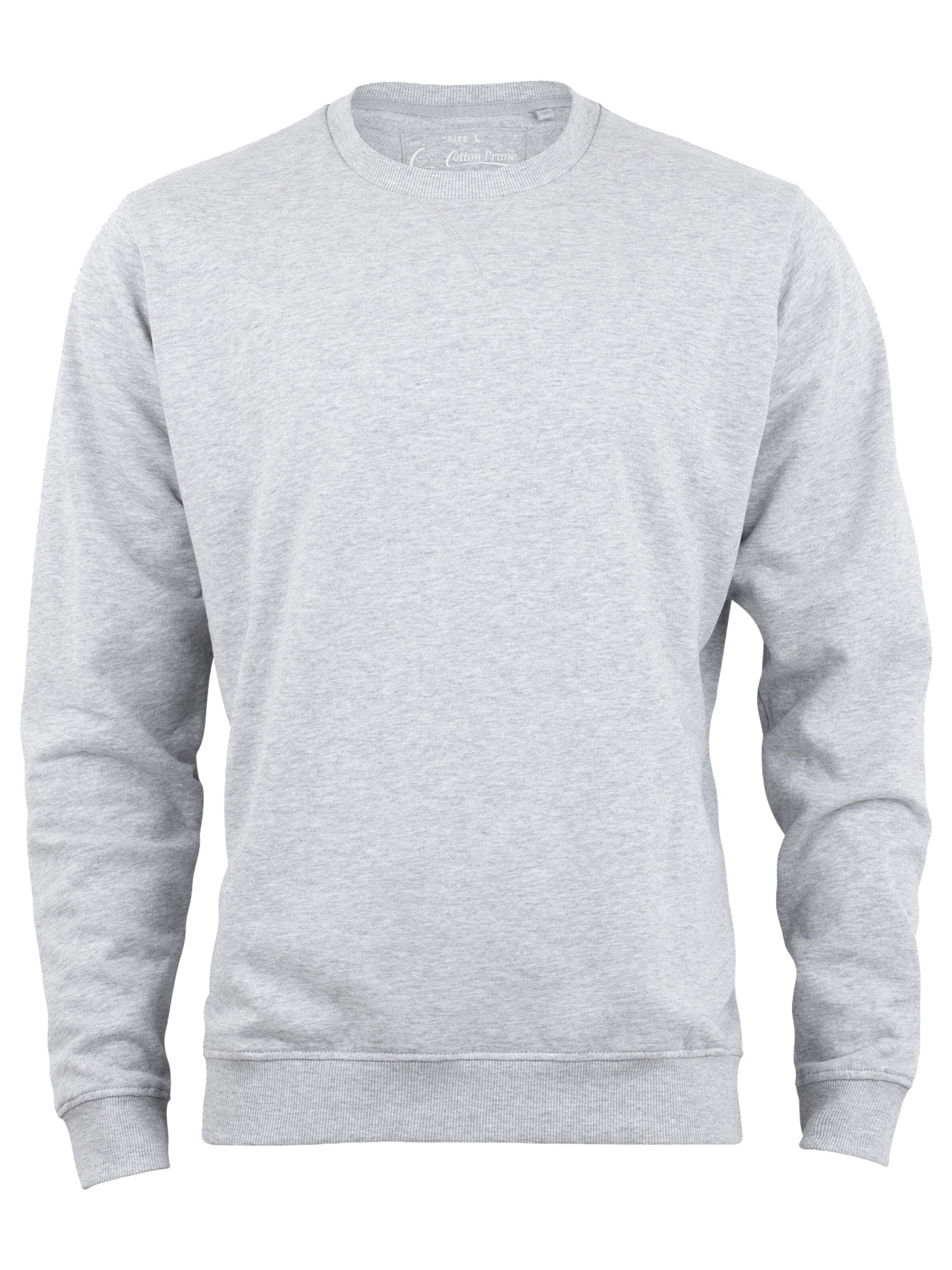 Cotton Prime - Sweatshirt em cinzento: frente