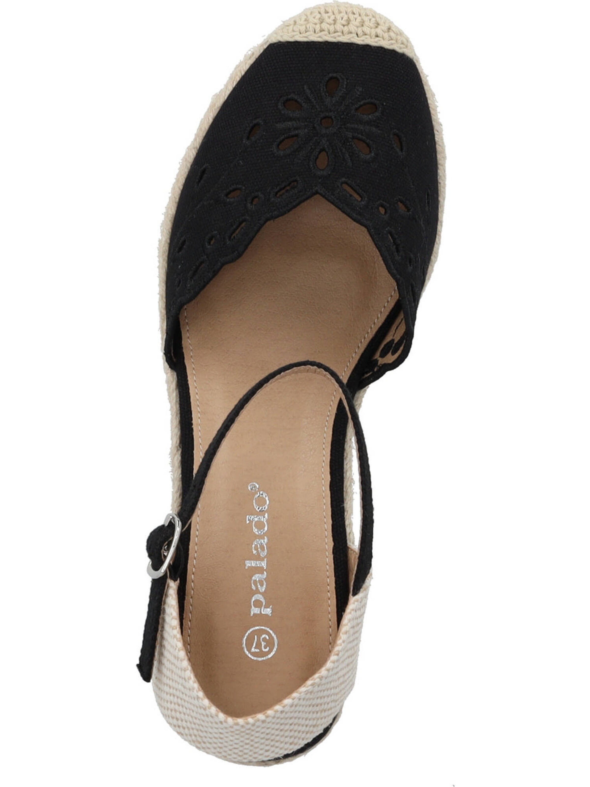 Palado Sandal 'Enrona' in Black