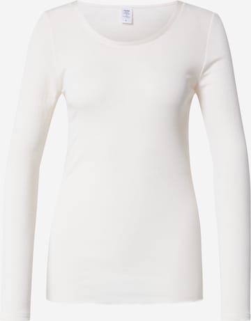 CALIDA Schlafshirt in Weiß: predná strana