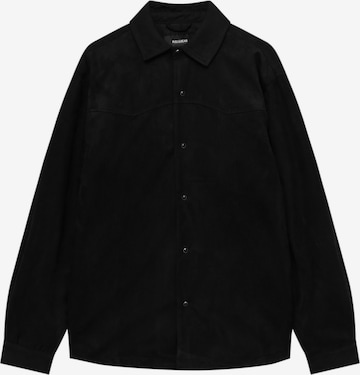 Veste mi-saison Pull&Bear en noir : devant