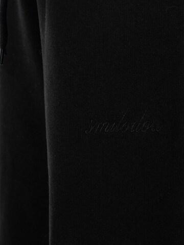 Loosefit Pantalon Smilodox en noir