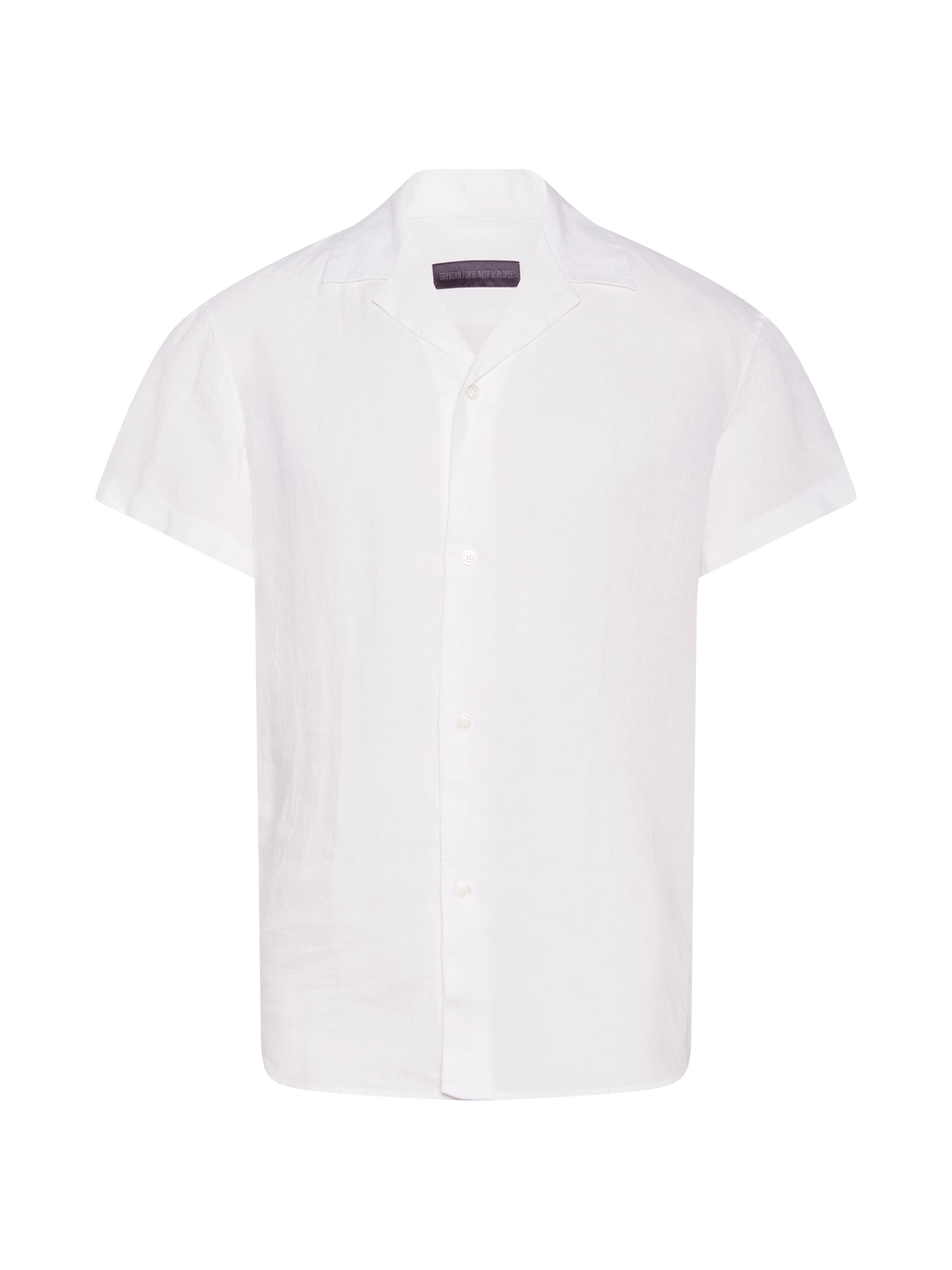 DRYKORN Regular fit Button Up Shirt 'Bijan' in White: front