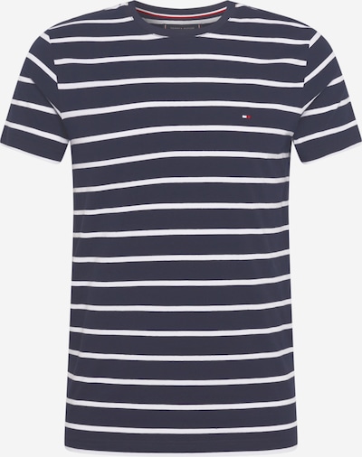 TOMMY HILFIGER Tričko - tmavě modrá / bílá, Produkt