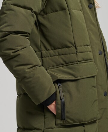 Manteau d’hiver Superdry en vert