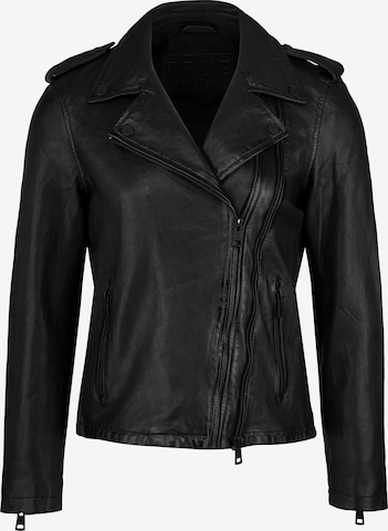 trueprodigy - Chaqueta de entretiempo 'Taja' en negro: frente