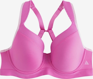 Soutien-gorge de sport Next en rose : devant