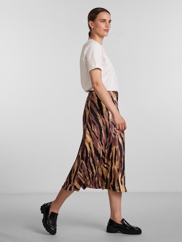 PIECES Skirt in Brown