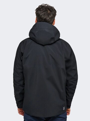 Haglöfs Outdoorjacke in Schwarz
