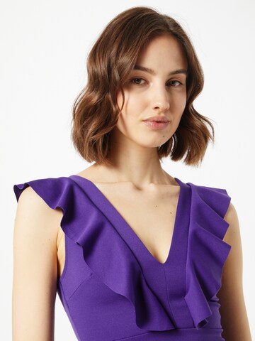 Robe de cocktail WAL G. en violet