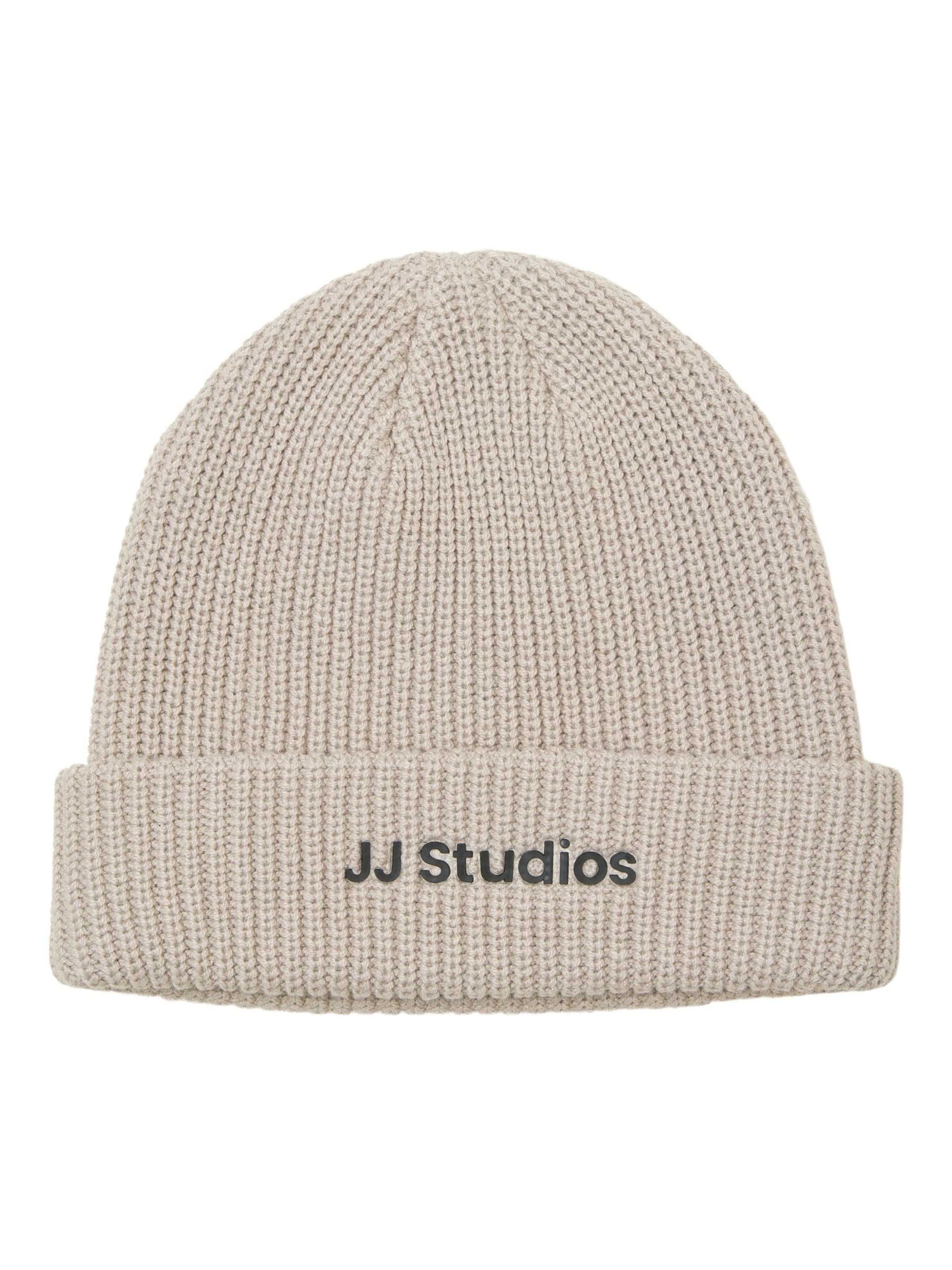 Jack & Jones Junior Beanie in Grey: front