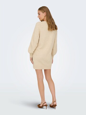 Robes en maille 'ONLEMMA' ONLY en beige