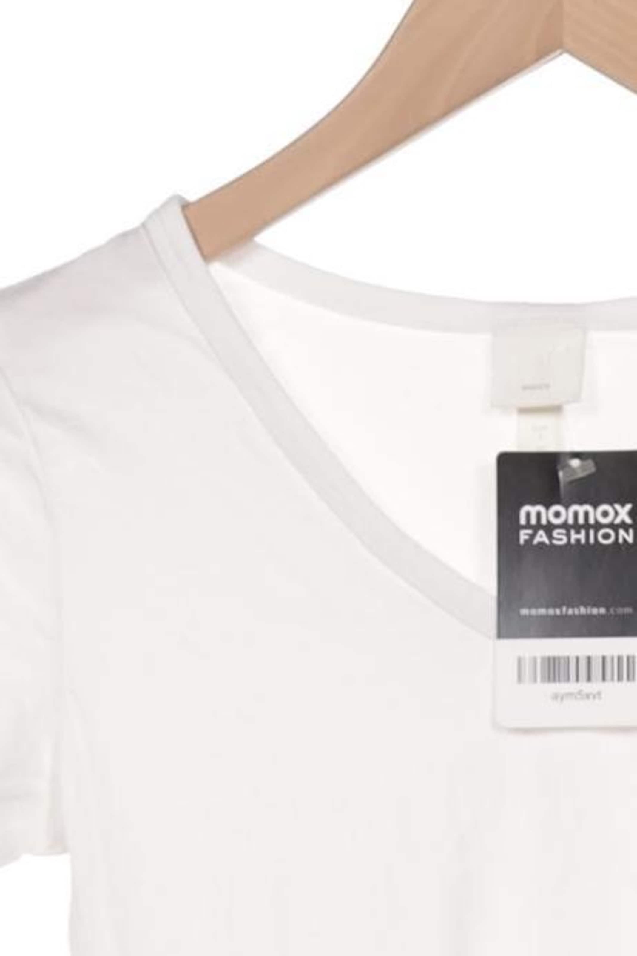 H&M T-Shirt S in Weiß