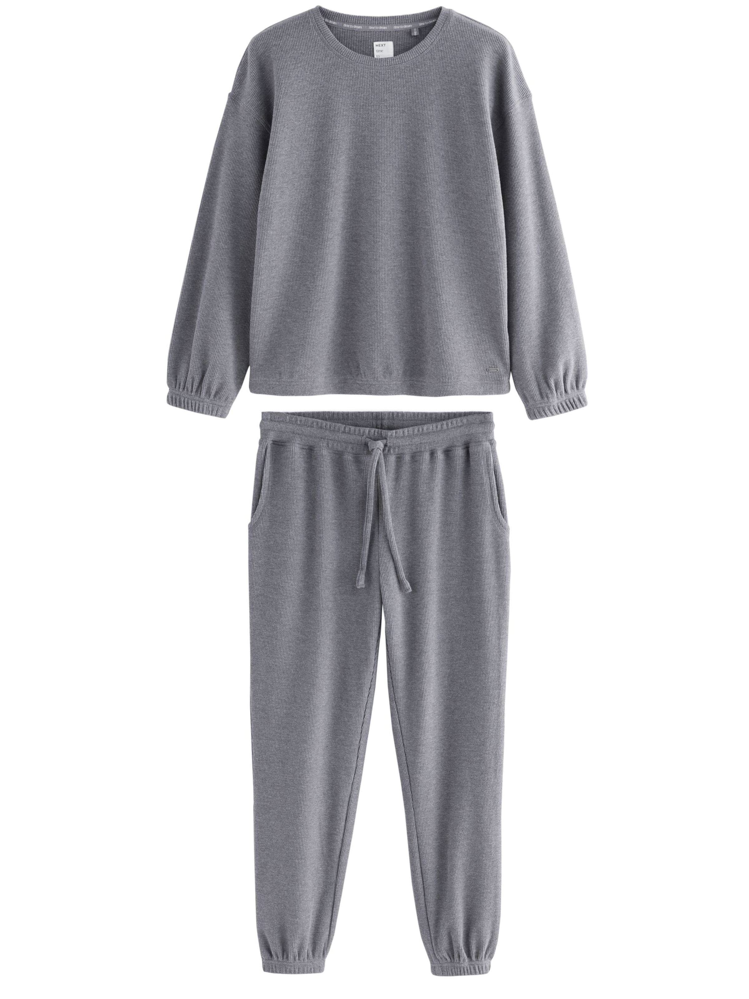 Next Πιτζάμα σε γκρι: μπροστά