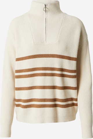 b.young Sweater 'MILO' in Brown: front