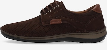 VENEZIA Schnürschuh in Braun: Vorderseite