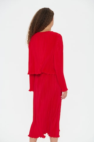 SAINT TROPEZ - Cárdigan en rojo