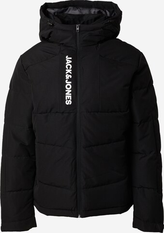 Veste d’hiver 'OTIS' JACK & JONES en noir : devant