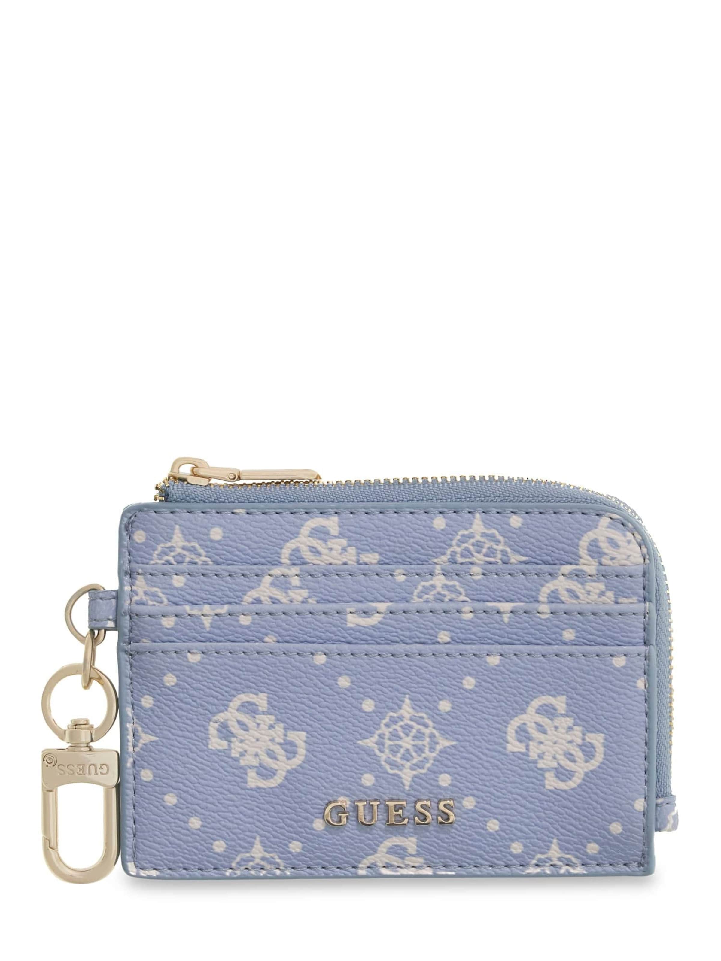 GUESS Portemonnaie in Blau: Vorderseite