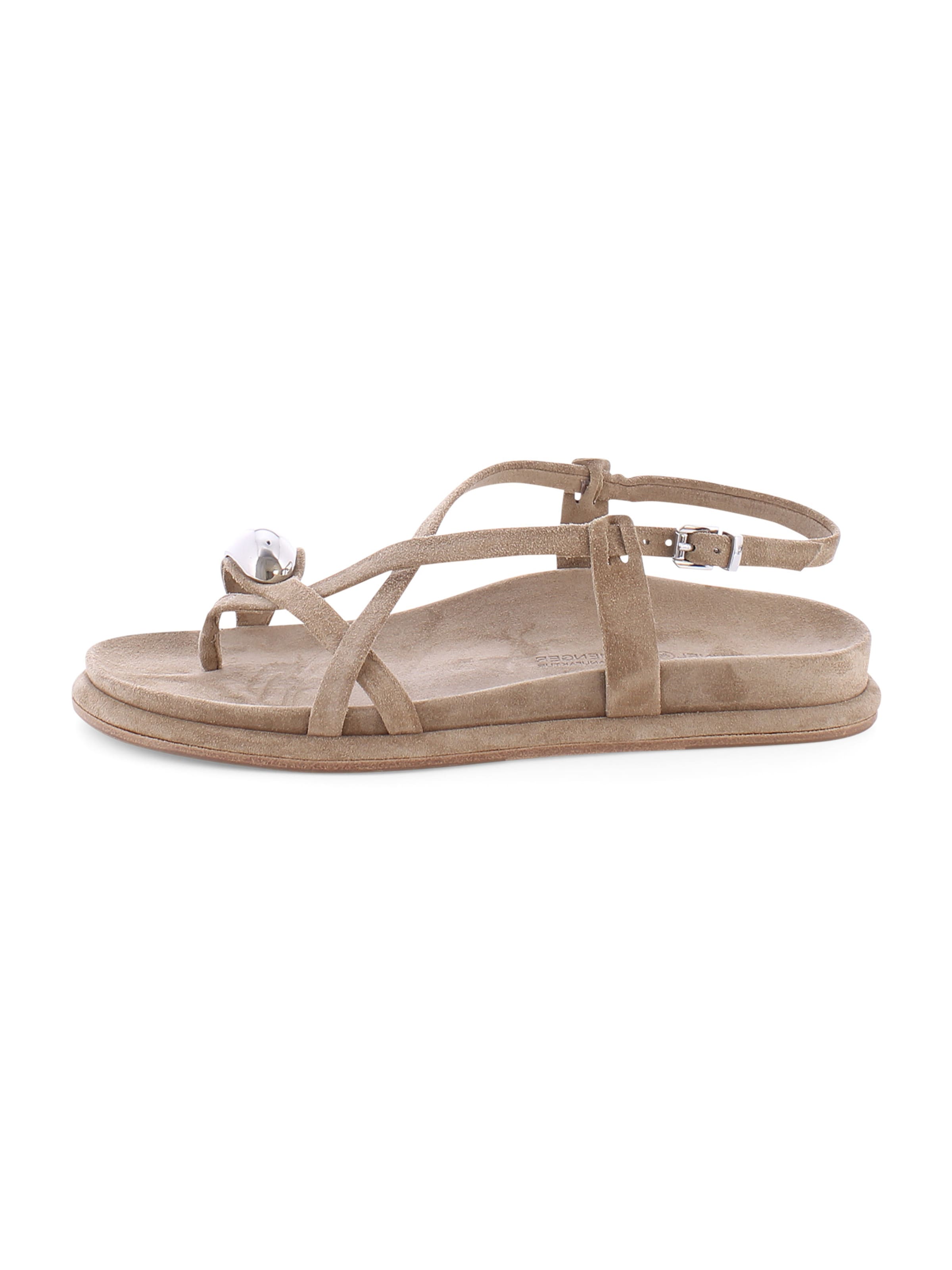 Kennel & Schmenger Strap sandal ' AILY ' in Brown: front