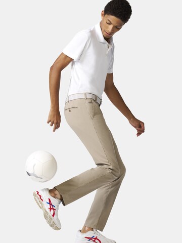 MEYER Slimfit Hose 'Bonn Art.1-8123' in Beige