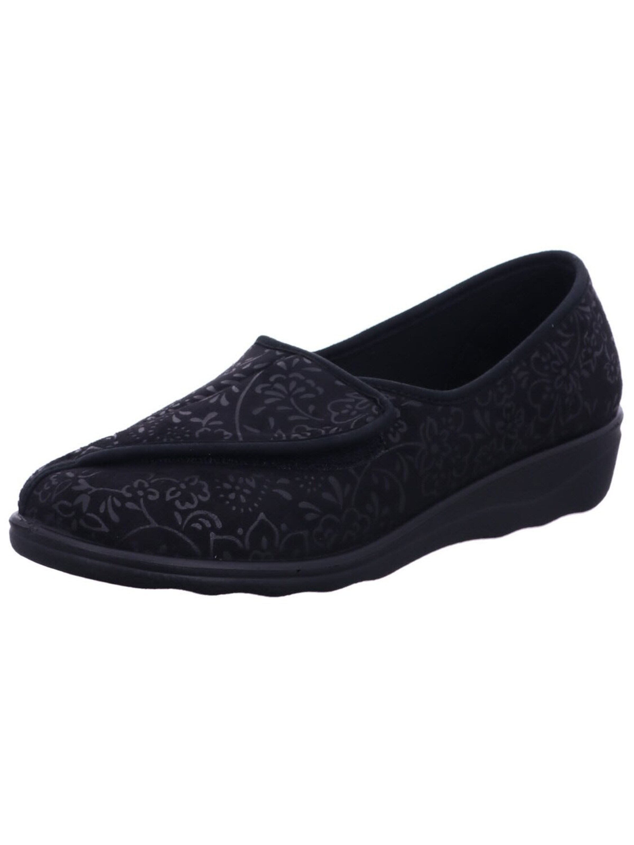Westland - Zapatillas 'Hausschuh Damen 28904 175100 Textil in schwarz' en negro: frente