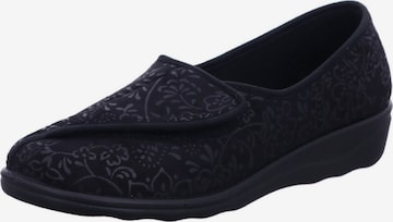 Westland Slipper 'Hausschuh Damen 28904 175100 Textil in schwarz' in Schwarz: Vorderseite