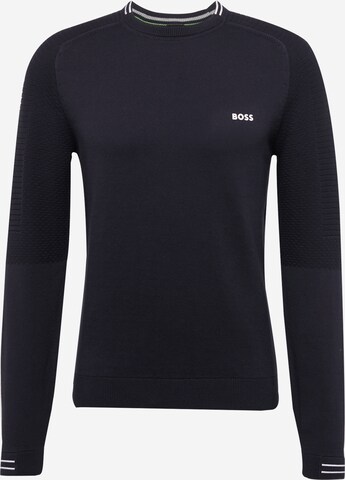 Pullover 'Rolet' di BOSS in blu: frontale