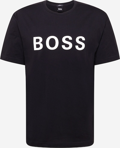 BOSS Green Shirt in de kleur Zwart / Wit, Productweergave